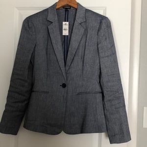 Express Chambray Blazer